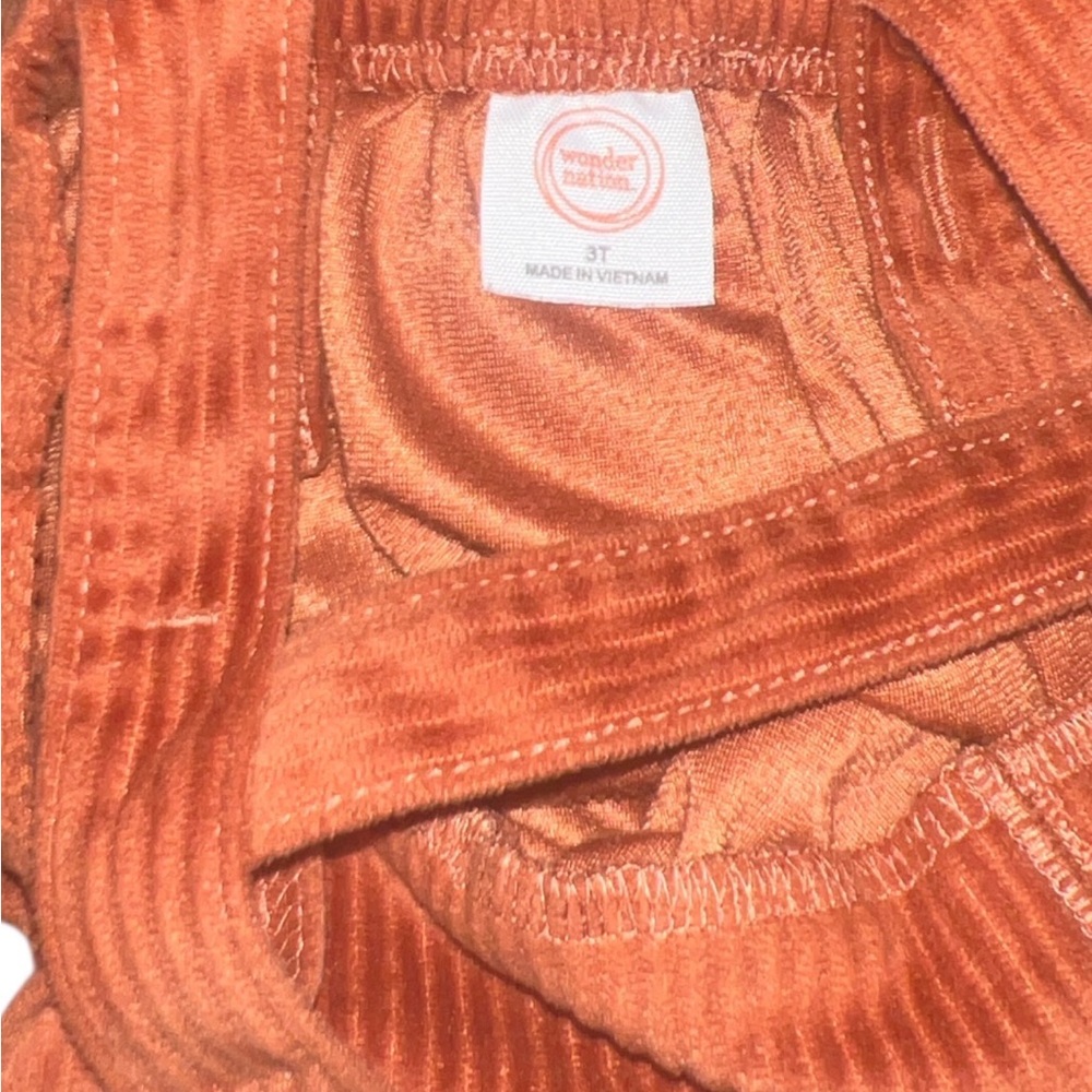 Wonder Nation Corduroy Overalls - Rust - Picture 5 of 5